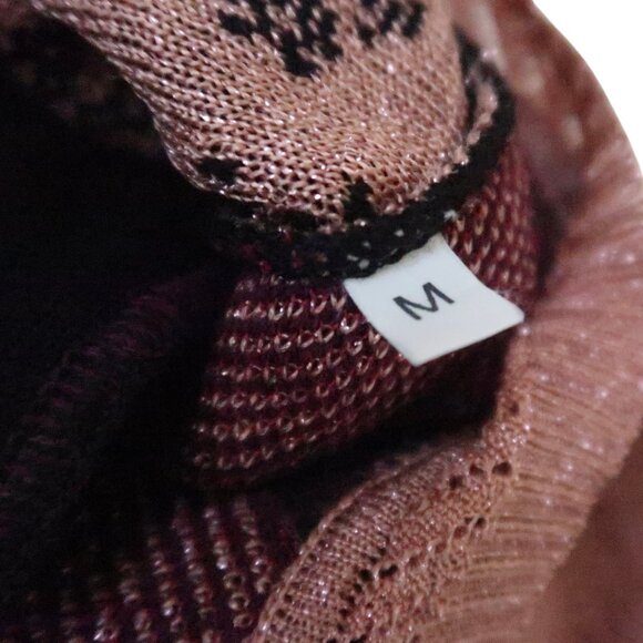 KENZO floral intarsia tank & cardigan sweater twin set M - Picture 8 of 9